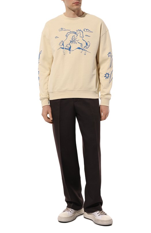 фото Хлопковый свитшот carne bollente