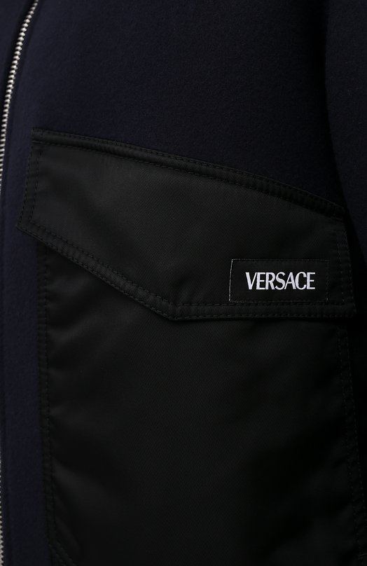 фото Комбинированный бомбер versace