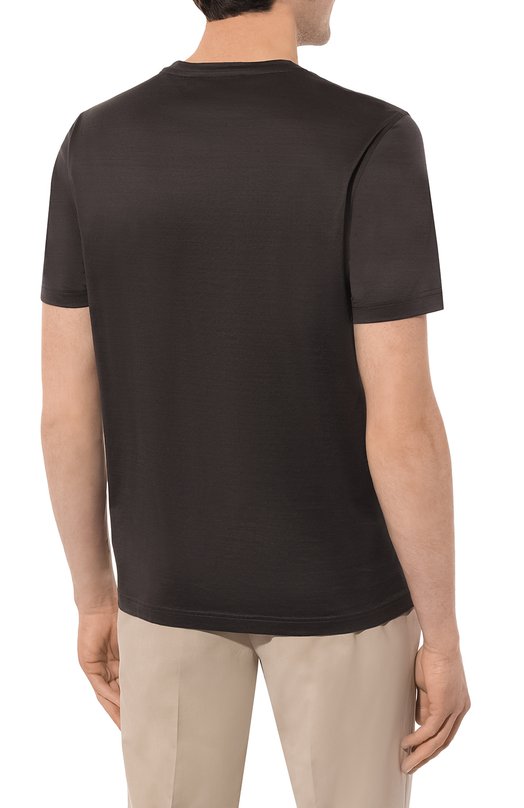 фото Хлопковая футболка corneliani