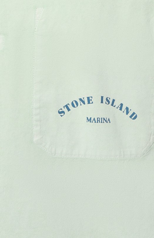 фото Хлопковое поло stone island