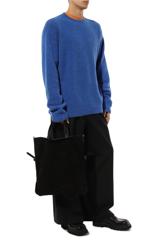 фото Замшевая сумка dries van noten