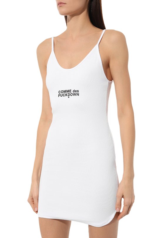 фото Хлопковое платье comme des fuckdown