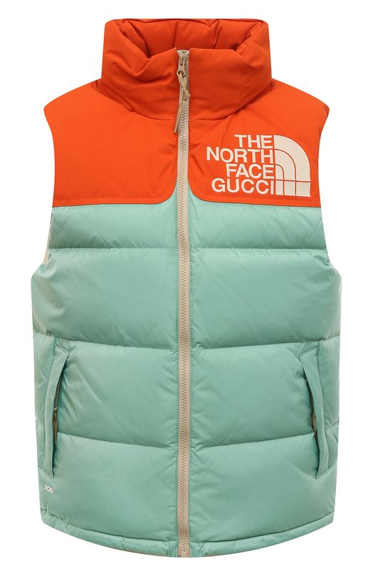 фото Пуховый жилет the north face x gucci gucci