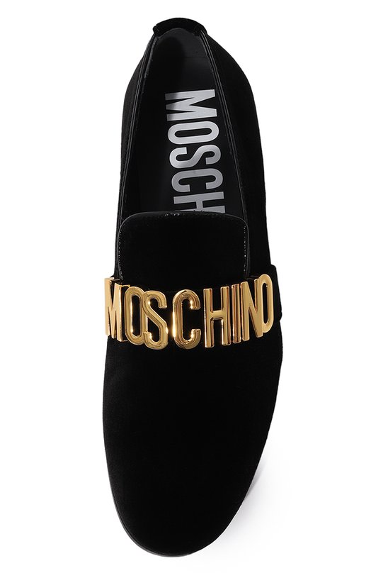 фото Текстильные лоферы moschino