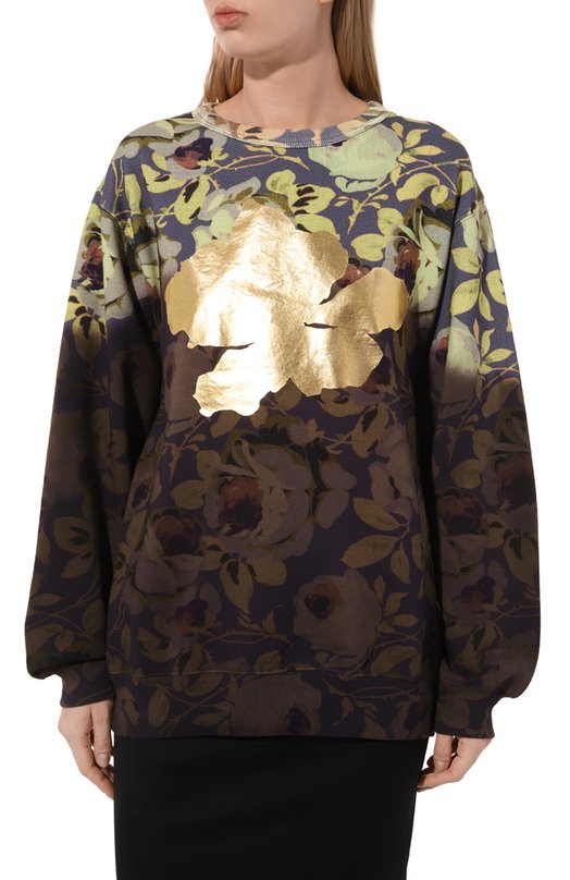 фото Хлопковый свитшот dries van noten
