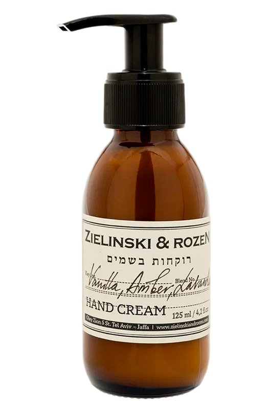 фото Крем для рук ваниль, амбра, лаванда (125ml) zielinski&rozen