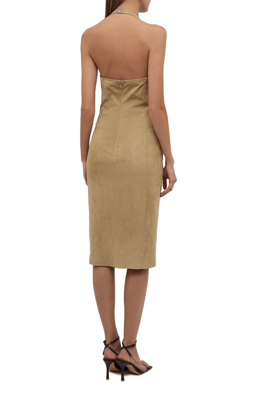 фото Замшевое платье ralph lauren