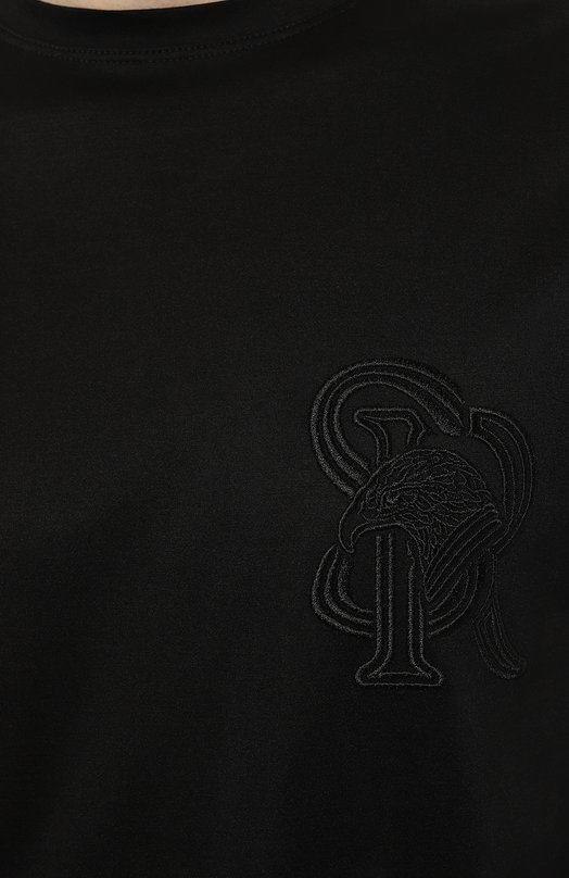 фото Хлопковая футболка stefano ricci