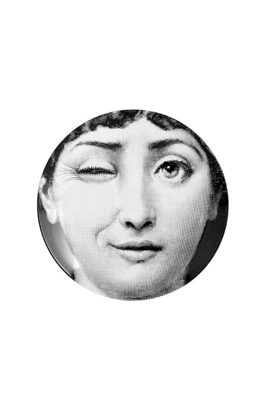 фото Декоративная тарелка tema e variazioni n.130 fornasetti