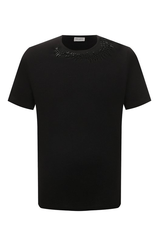 фото Хлопковая футболка saint laurent