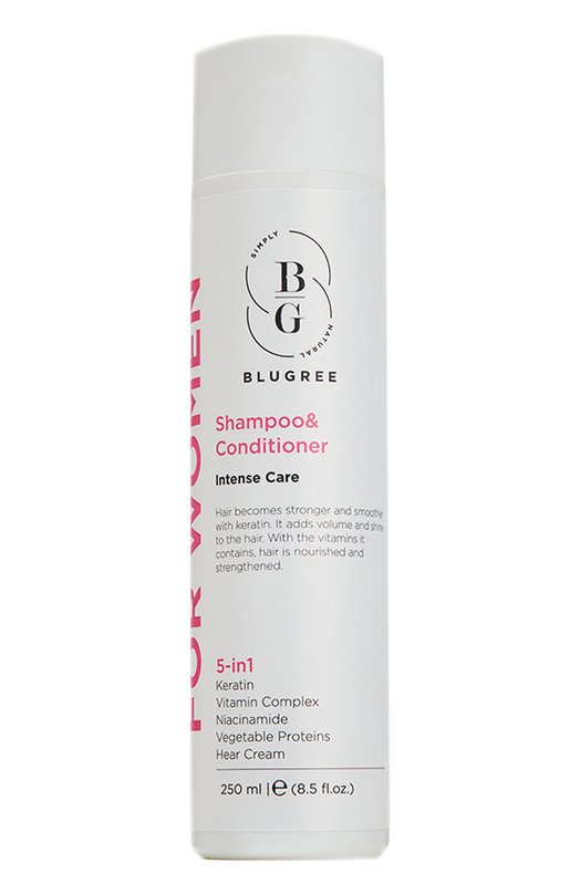 фото Шампунь и кондиционер 5 in 1 интенсивный уход (250ml) blugree