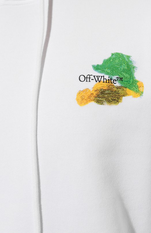 фото Хлопковое худи off-white