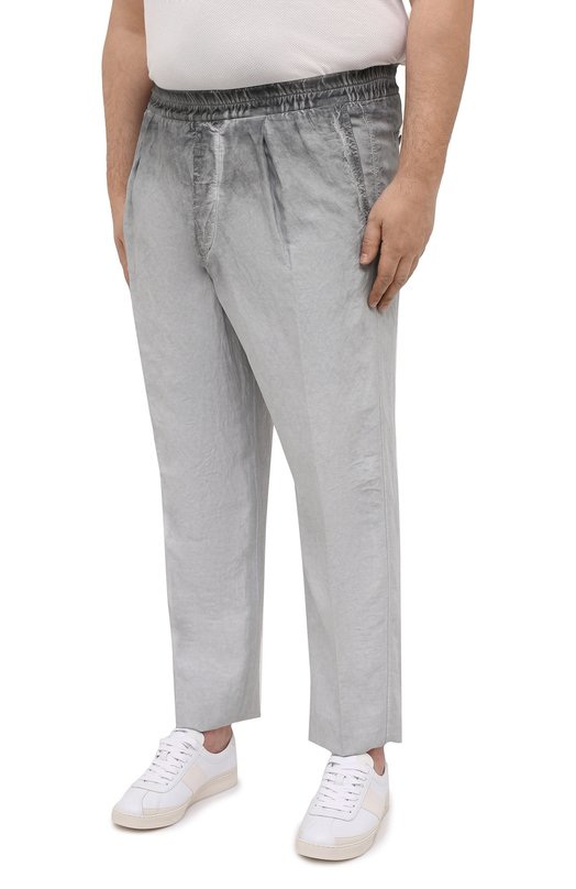 фото Брюки из вискозы и льна giorgio armani