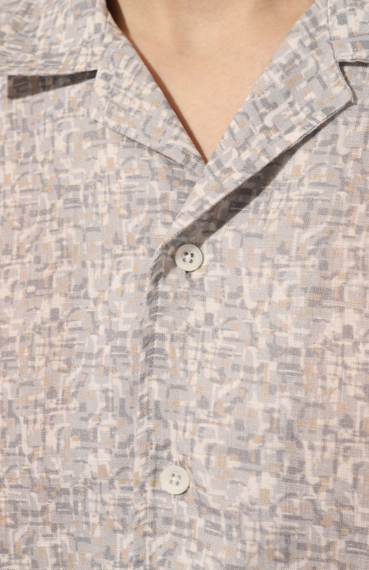 фото Льняная рубашка corneliani