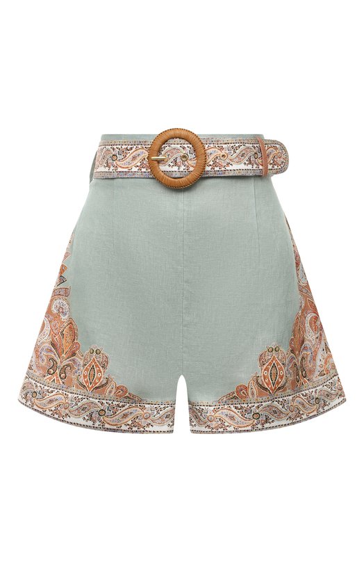 фото Льняные шорты zimmermann