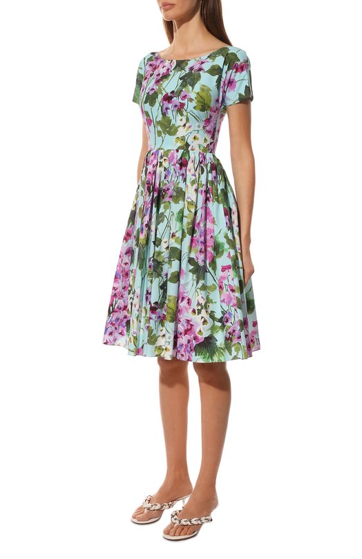 фото Хлопковое платье dolce & gabbana