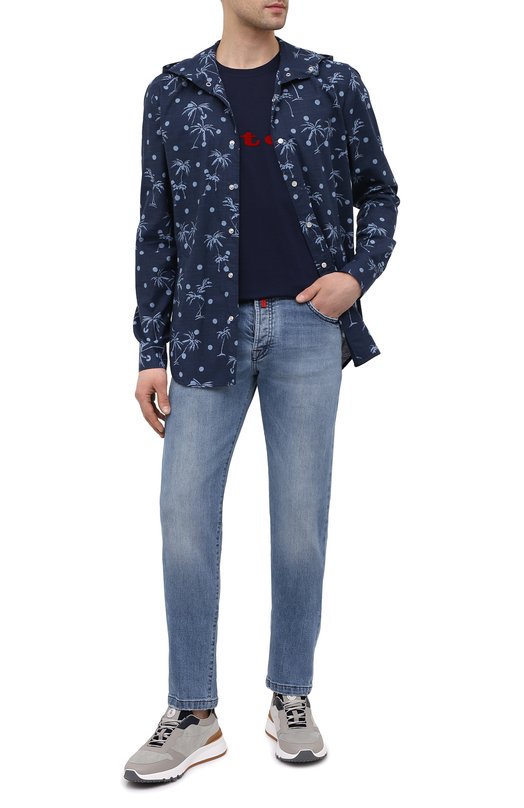 фото Хлопковая рубашка kiton