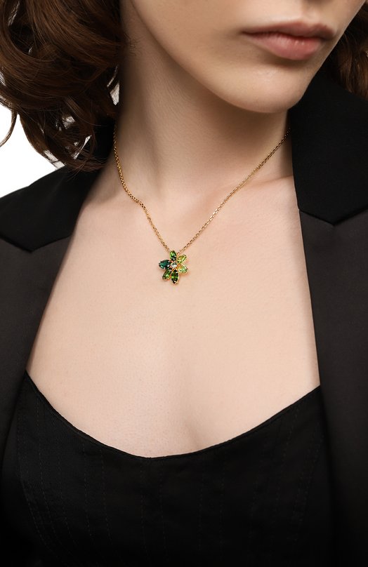 фото Подвеска на цепочке gema swarovski
