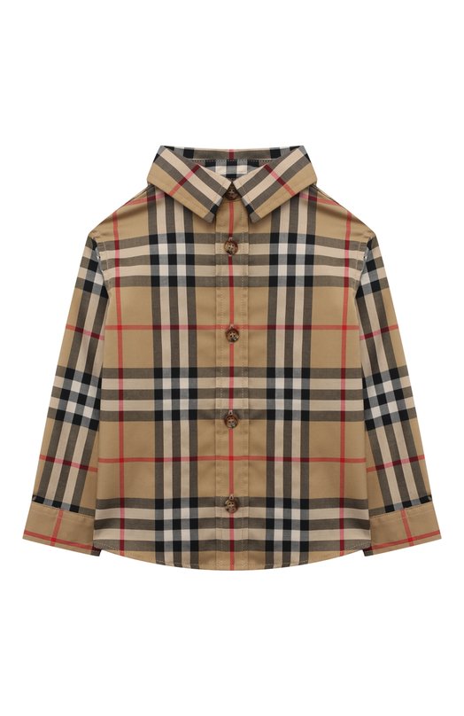 Хлопковая рубашка Burberry