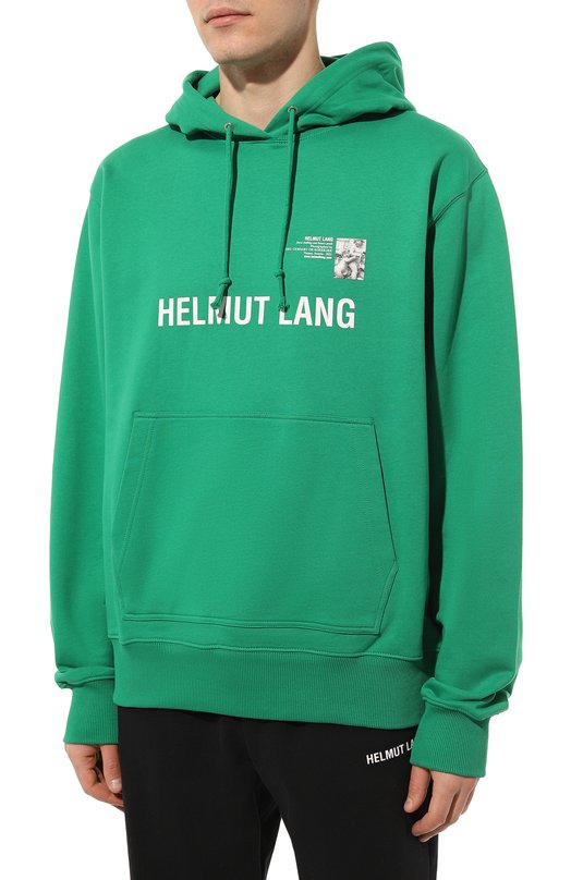 фото Хлопковое худи helmut lang