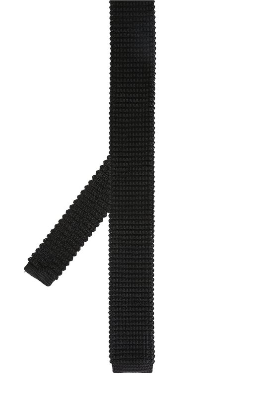 фото Шелковый вязаный галстук lanvin