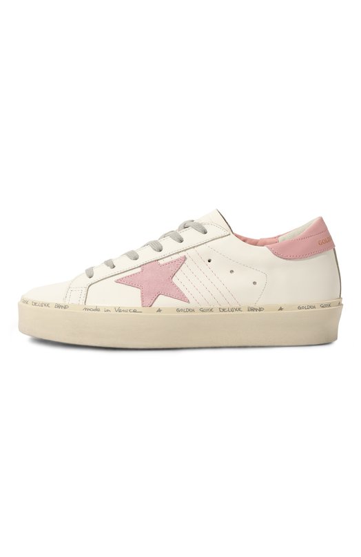 фото Кожаные кеды hi star golden goose deluxe brand