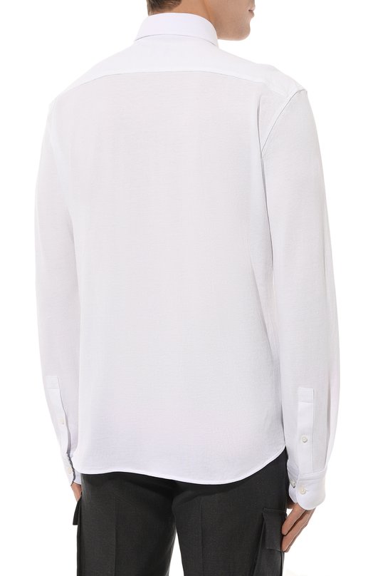 фото Хлопковая рубашка boss