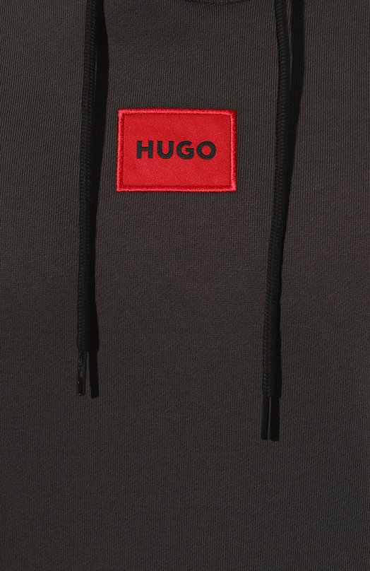 фото Хлопковое худи hugo