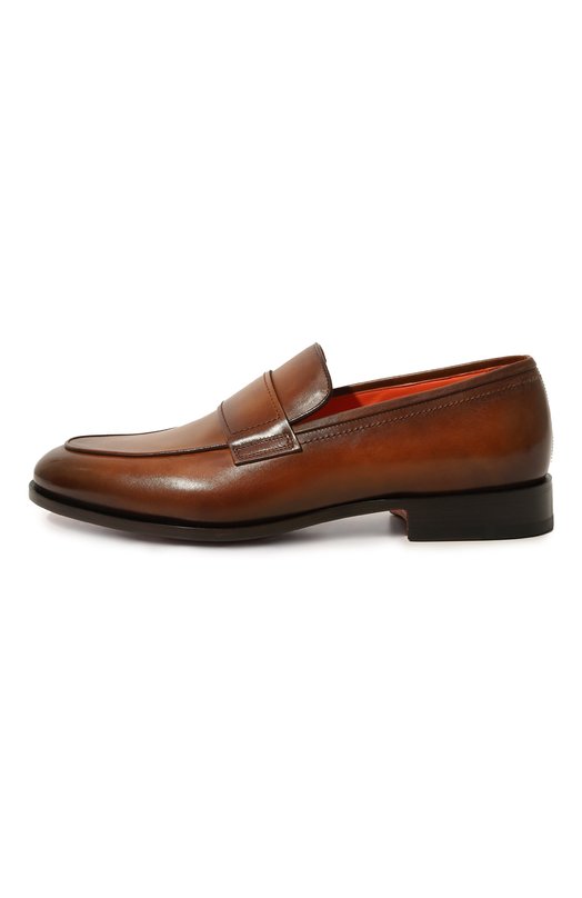 фото Кожаные лоферы santoni