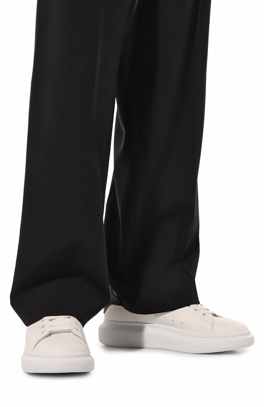 фото Кожаные кеды oversized alexander mcqueen