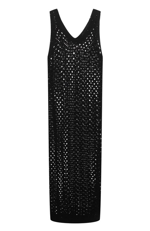 фото Платье из хлопка и льна brunello cucinelli