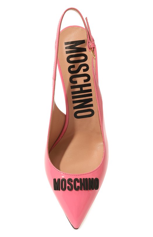 фото Кожаные туфли moschino