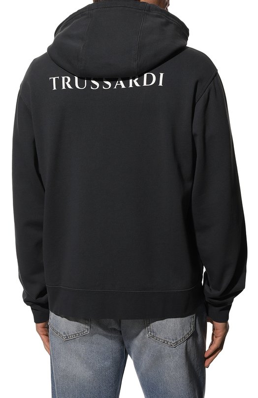 фото Хлопковая толстовка trussardi