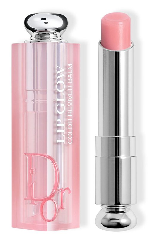 фото Бальзам для губ dior addict lip glow, оттенок 001 розовый (3.2g) dior