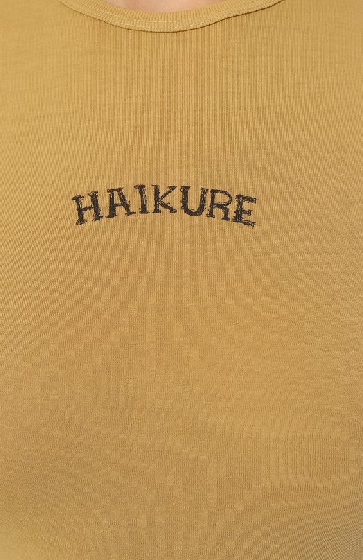 фото Хлопковая футболка haikure