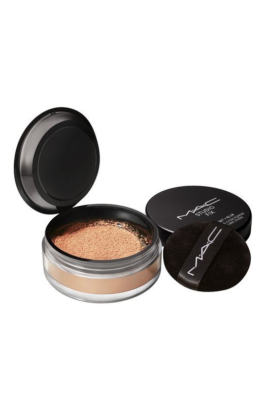 фото Рассыпчатая пудра studio fix pro set + blur weightless loose powder, medium deep (6.5g) mac