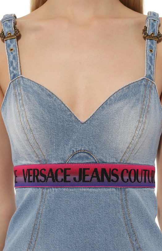 фото Джинсовое платье versace jeans couture