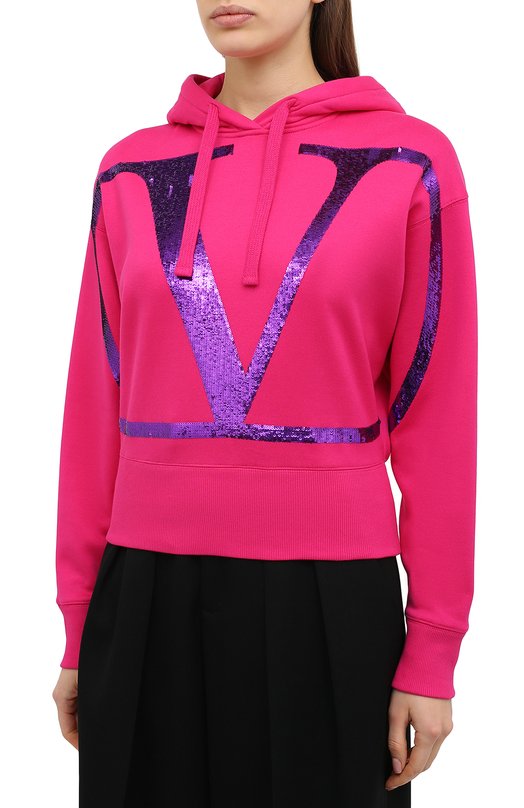 фото Хлопковое худи valentino
