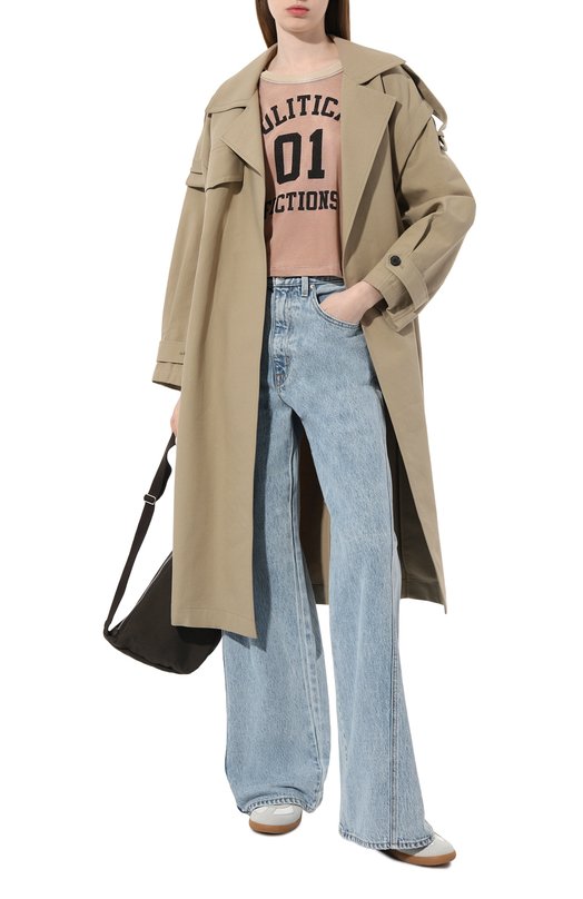 фото Футболка из вискозы saint laurent