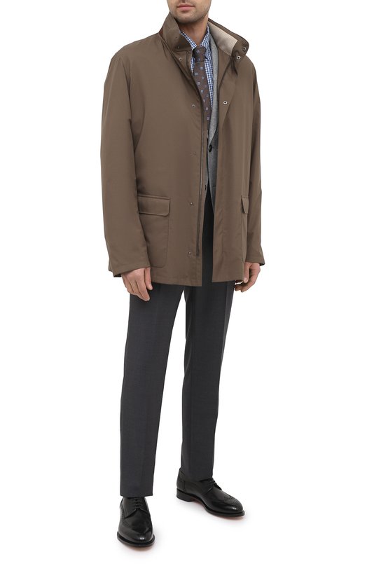 фото Хлопковая рубашка brioni