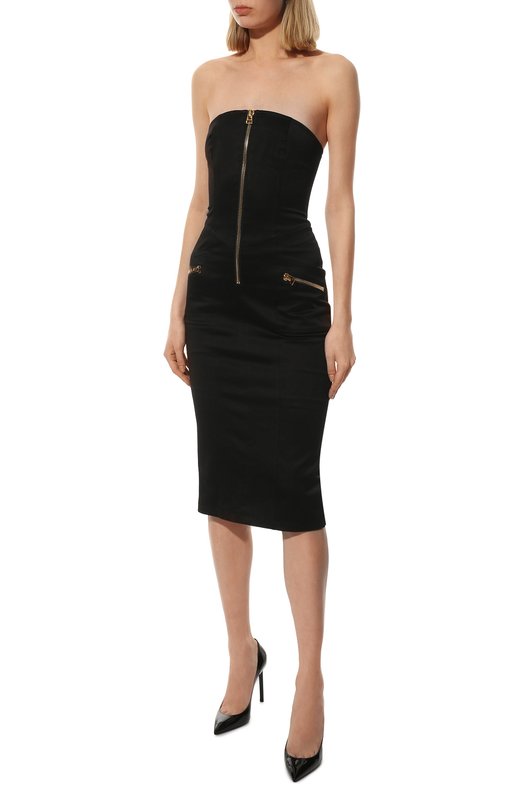 фото Платье из хлопка и вискозы tom ford