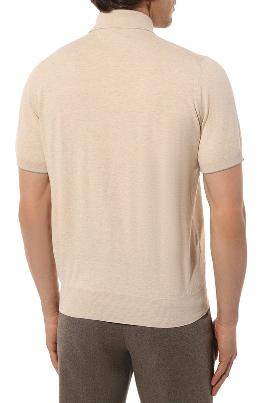 фото Хлопковое поло brunello cucinelli