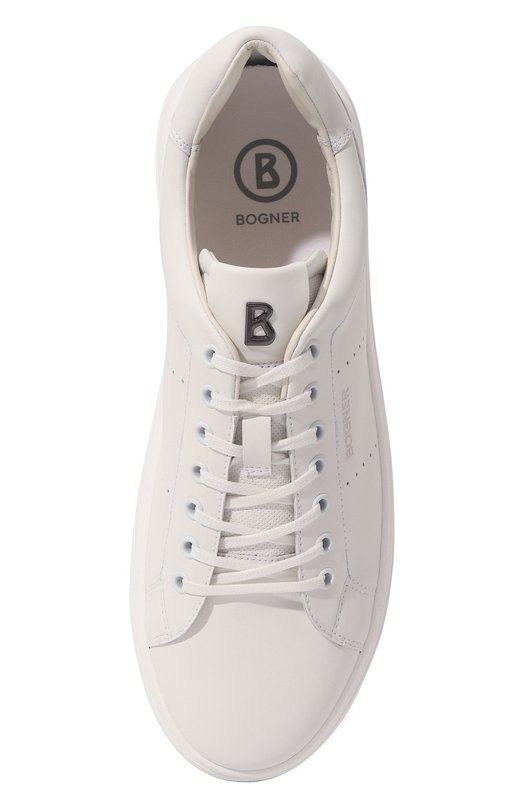 фото Кожаные кеды milan bogner