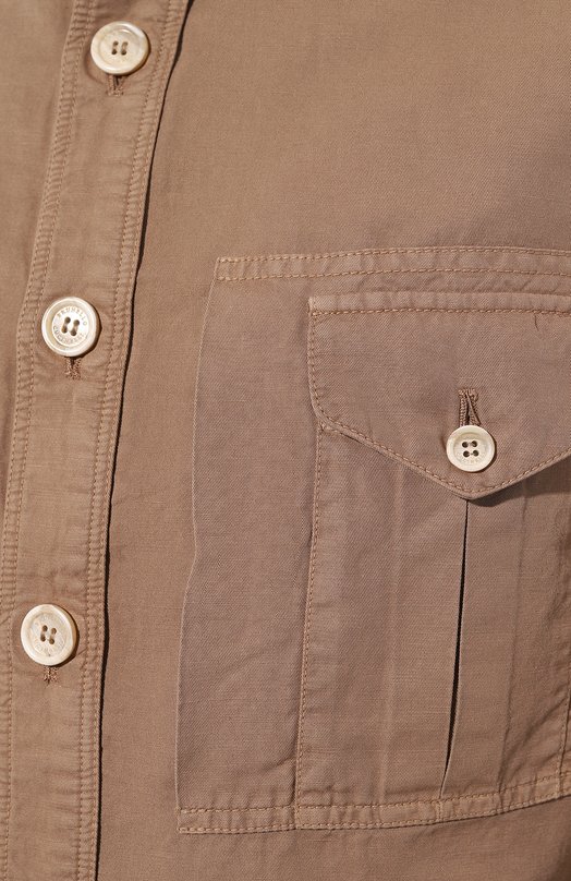 фото Куртка изо льна и хлопка brunello cucinelli