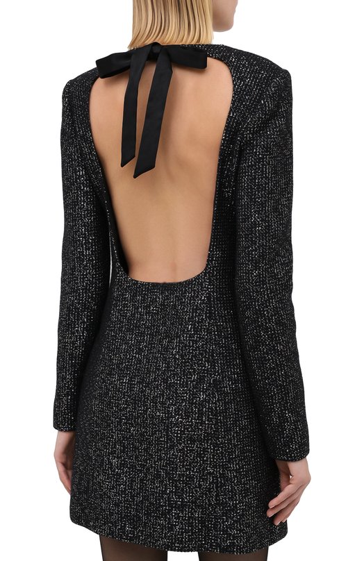 фото Платье с пайетками saint laurent