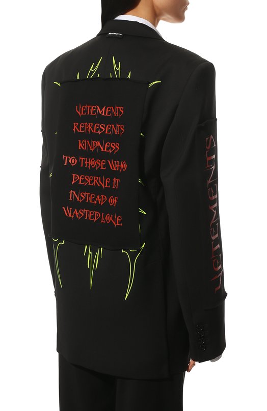 фото Шерстяной жакет vetements