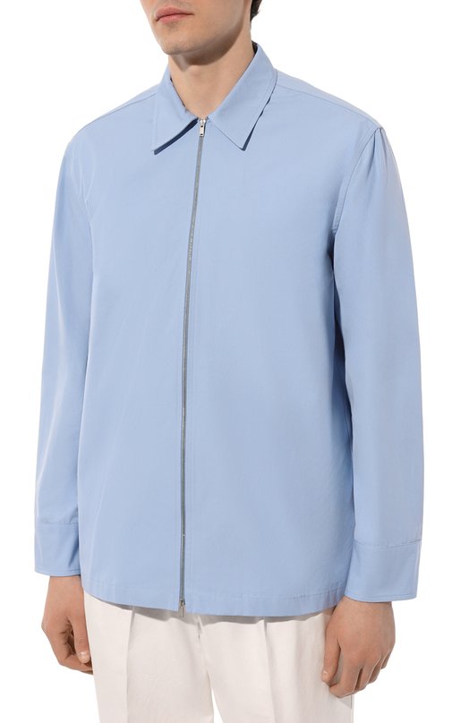 фото Хлопковая рубашка jil sander