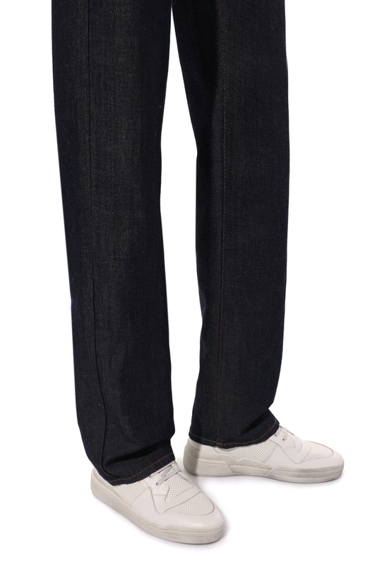 фото Кожаные кеды sl24 saint laurent