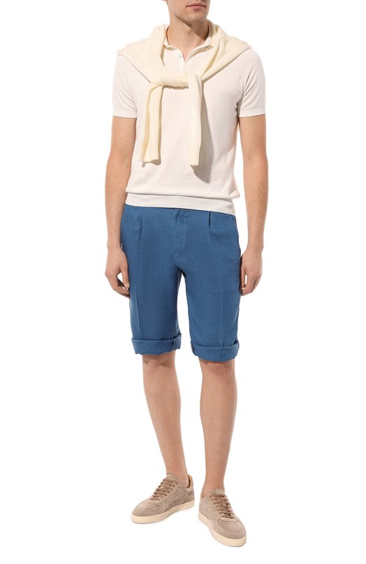 фото Льняные шорты kiton