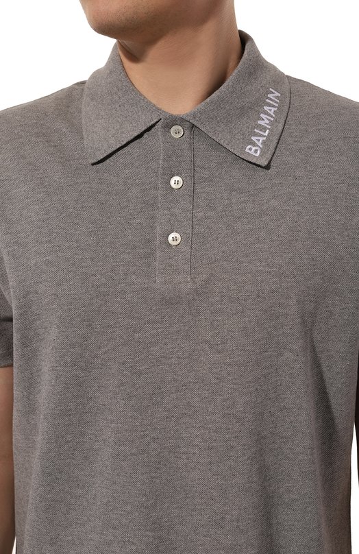 фото Хлопковое поло balmain